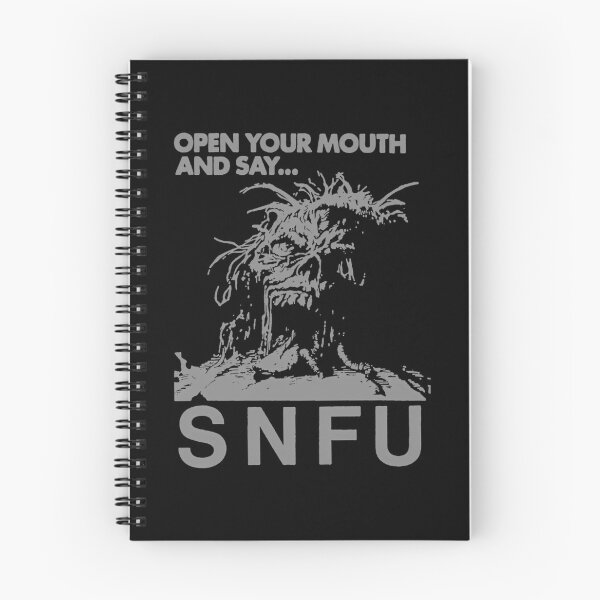 Item preview, THE SNFU BAND - OPEN YOUR MOUTH AND SAY designed and sold by GrimTeddySt.