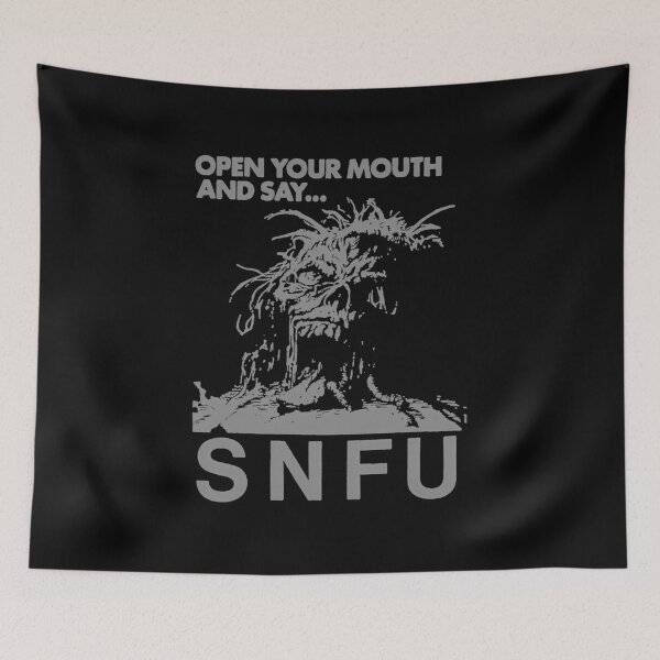 Item preview, THE SNFU BAND - OPEN YOUR MOUTH AND SAY designed and sold by GrimTeddySt.
