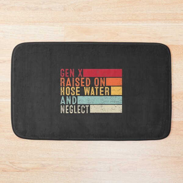 Item preview, Gen X Raised On Hose Water & Neglect – Funny Retro Tee & Art Print | Limited Edition designed and sold by GothBoyArt.