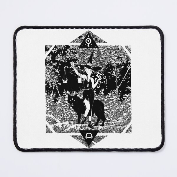 Item preview, LIBRA – Balance Witch with Wolf designed and sold by eriksolemart.