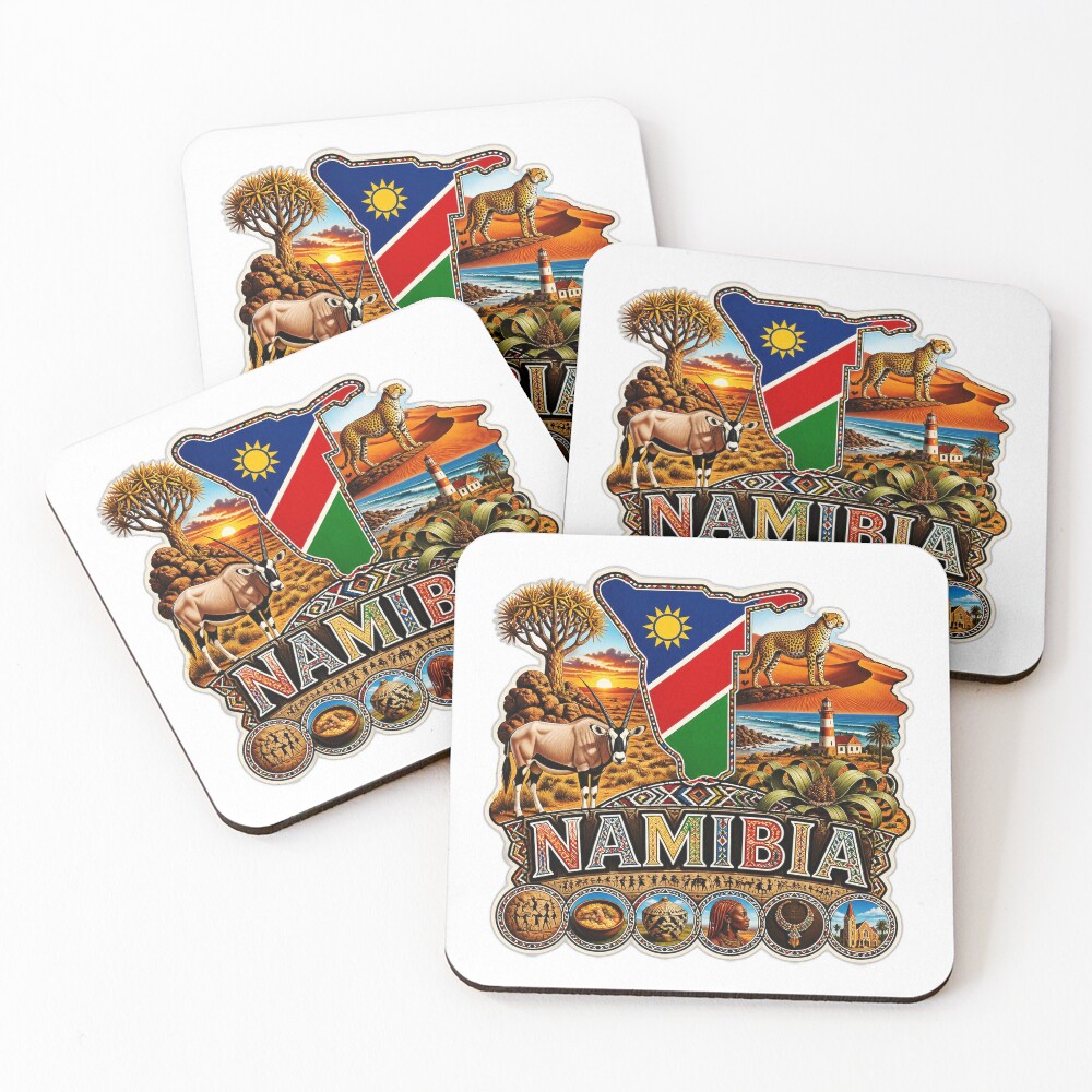 Item preview, Coasters (Set of 4) designed and sold by FunFitsFactory.