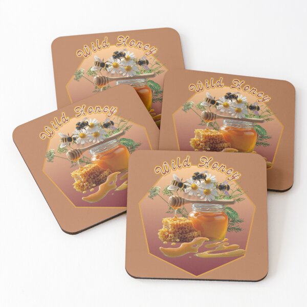 Item preview, Wild Honey (Busy Bees) designed and sold by Tripp Art Studio.