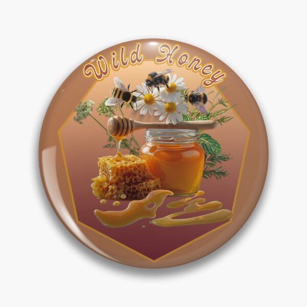 Item preview, Wild Honey (Busy Bees) designed and sold by Tripp Art Studio.