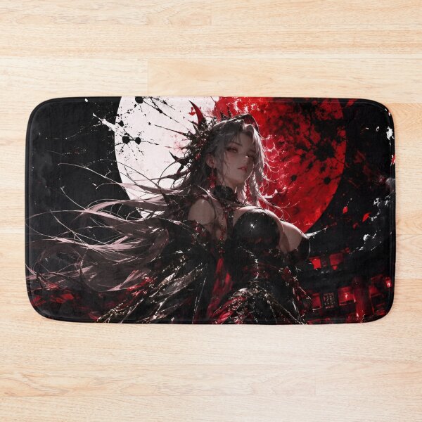 Item preview, Crimson Moon Empress – Dark Fantasy Samurai Warrior designed and sold by Dyan4.