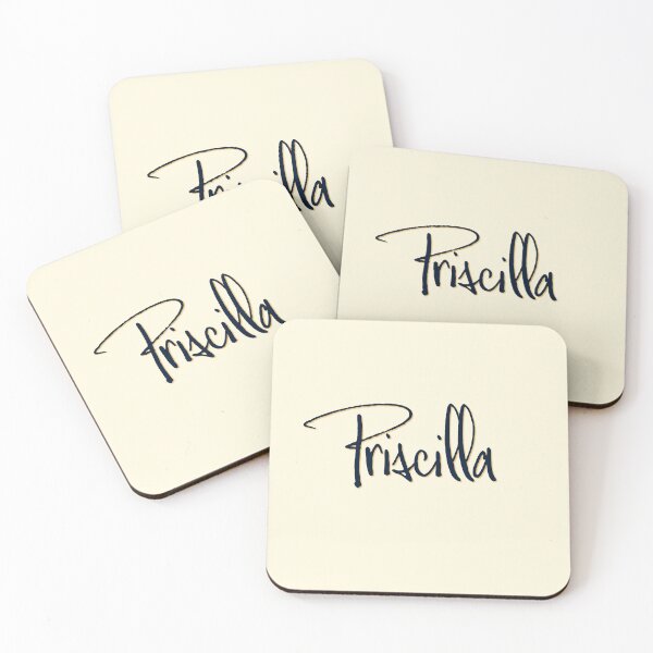 Item preview, PRISCILLA personalized type design designed and sold by CharlottePlaceArt.