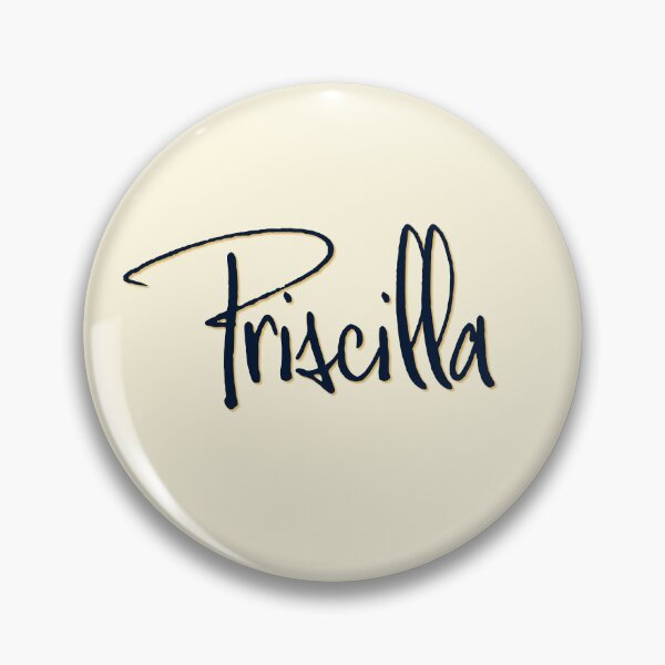 Item preview, PRISCILLA personalized type design designed and sold by CharlottePlaceArt.