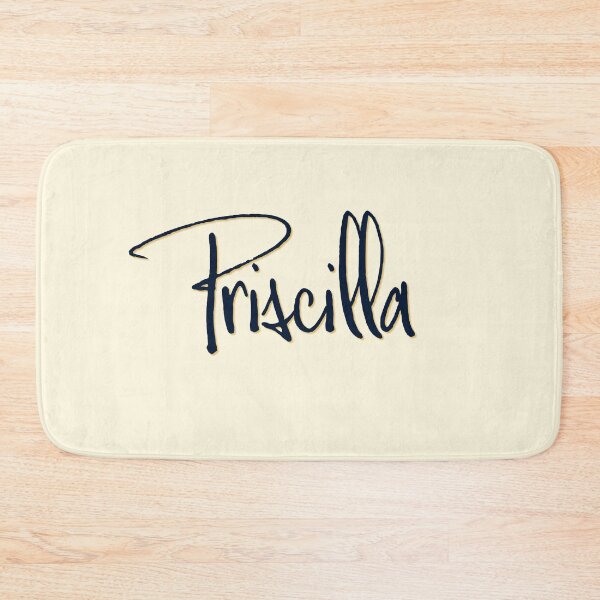 Item preview, PRISCILLA personalized type design designed and sold by CharlottePlaceArt.