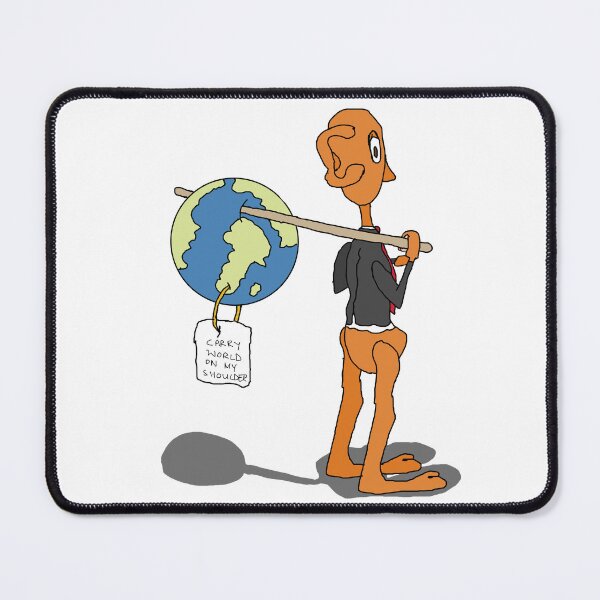 Item preview, Carry The World On My Shoulders designed and sold by Shooz34.
