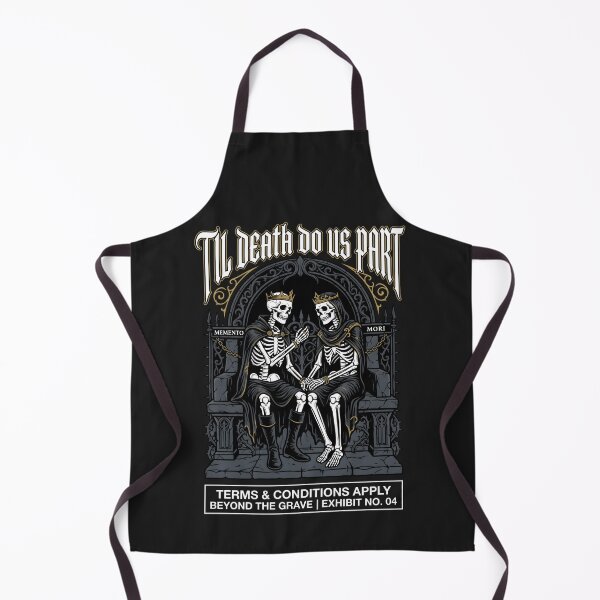 Item preview, Til Death Do Us Part - Gothic Couple Dark Aesthetic designed and sold by SplashTastic.