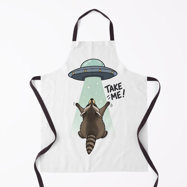 Item preview, Take Me UFO Raccoon designed and sold by LuloCreative.
