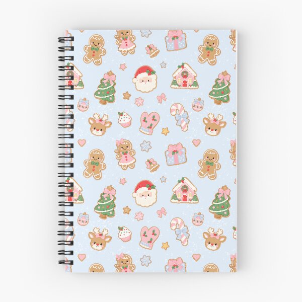 Item preview, Blue Christmas Cookie Pattern | Cute Gingerbread Holiday Baking designed and sold by Sunnyneststudio.