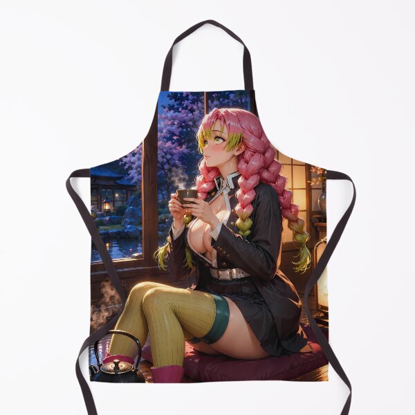 Item preview, Mitsuri Kanroji Demon Slayer Moonlit Tea Retreat designed and sold by BrianRayan.