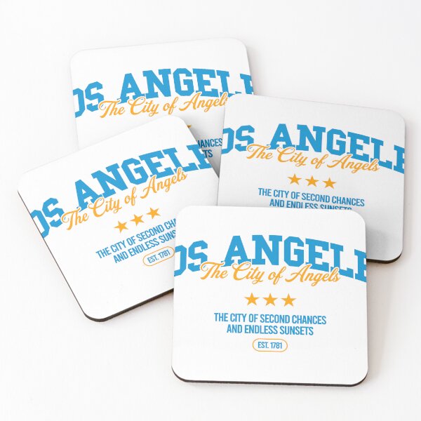 Item preview, Los Angeles City Typography Design designed and sold by mazyoy.