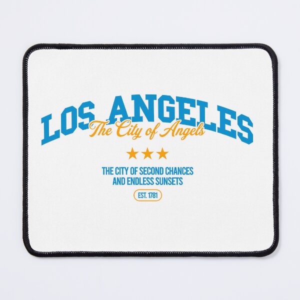 Item preview, Los Angeles City Typography Design designed and sold by mazyoy.