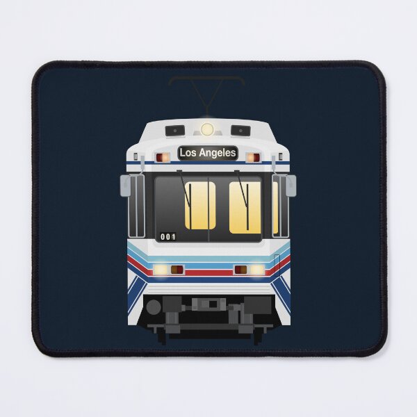 Item preview, Los Angeles Metro Rail Nippon Sharyo P865/P2020 Train (Vintage Stripes 1) designed and sold by LeonTransit.