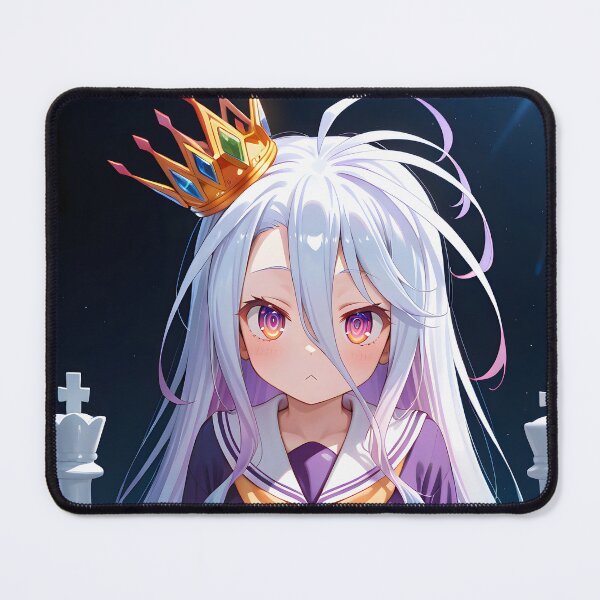 Item preview, Shiro No Game No Life Crowned Chess Queen Fantasy Mood designed and sold by BrianRayan.