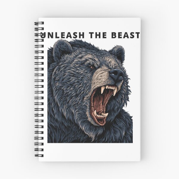Item preview, Aggressive Roaring Grizzly Bear Head Sports Mascot designed and sold by TrendyGalaxy.