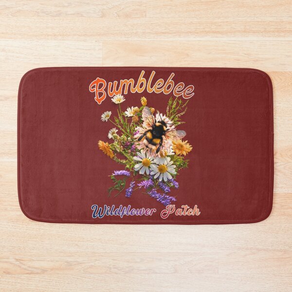 Item preview, Bumblebee Wildflower Patch designed and sold by Tripp Art Studio.