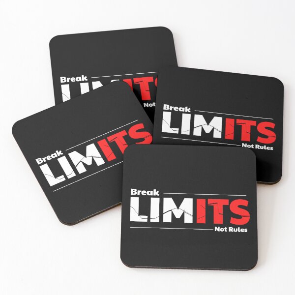 Item preview, Break Limits Not Rules designed and sold by TheFineShirt.