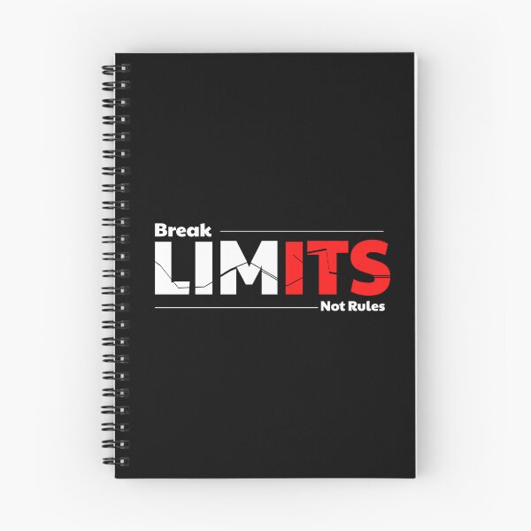 Item preview, Break Limits Not Rules designed and sold by TheFineShirt.