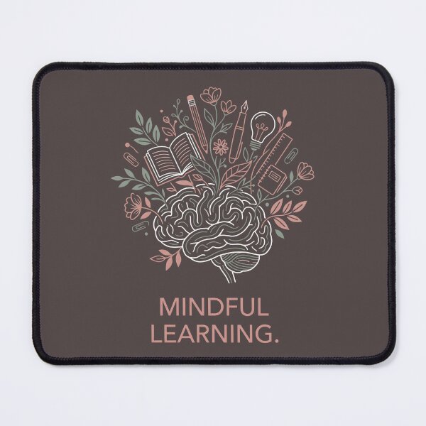 Item preview, Mindful Learning - Mental Health Botanical Art designed and sold by SplashTastic.