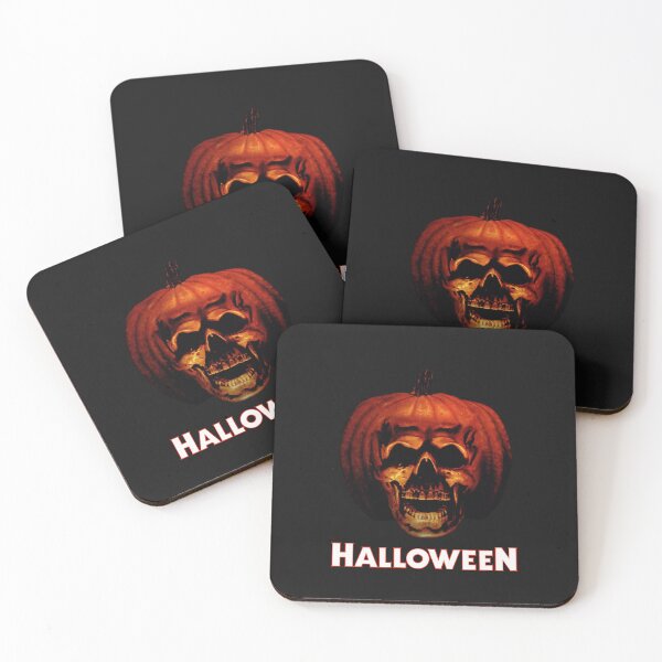 Item preview, Skull Jack O'Lantern (With Halloween Franchise Logo) designed and sold by Atomic Mouth Designs.