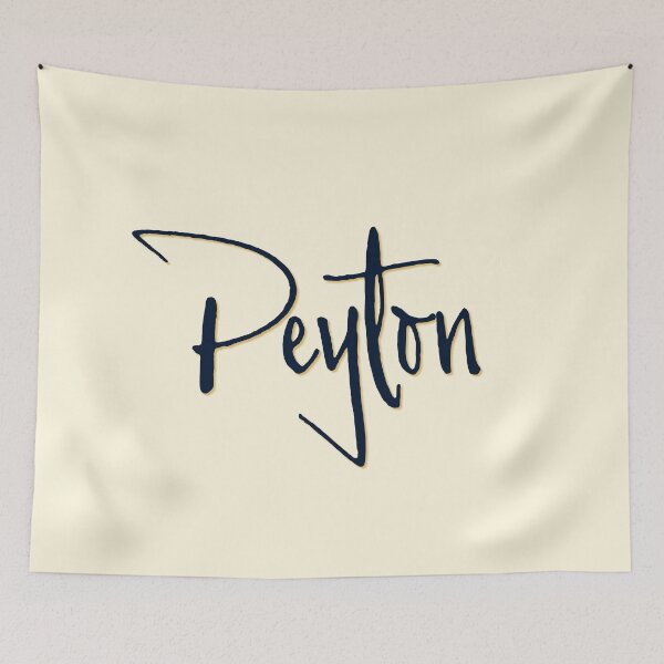 Item preview, PEYTON personalized type design designed and sold by CharlottePlaceArt.