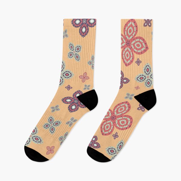 Item preview, Seamless Retro Bohemian Geometric Flower Pattern designed and sold by prapapon.