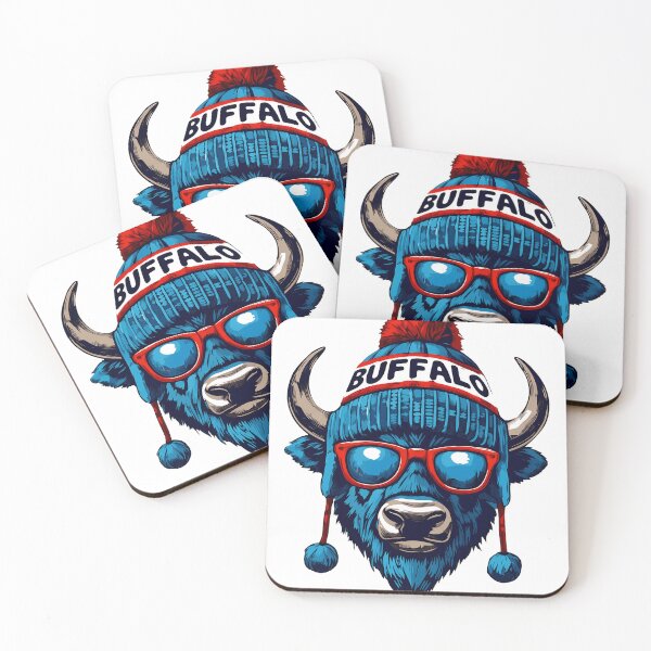 Item preview, Buffalo Viking Warrior Bear With Bold Retro Style designed and sold by ThomasHug47422.