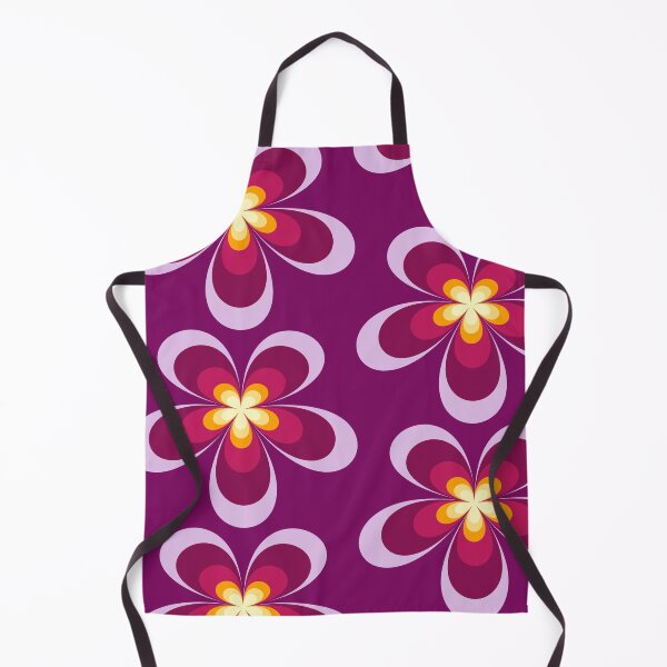 Item preview, Vintage 70s psychedelic flower art designed and sold by wonghong.
