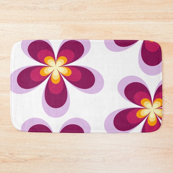 Item preview, Vintage 70s psychedelic flower art  designed and sold by wonghong.
