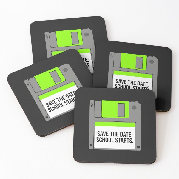Item preview, Save The Date School Starts - Tech Humor Retro Tech designed and sold by SplashTastic.