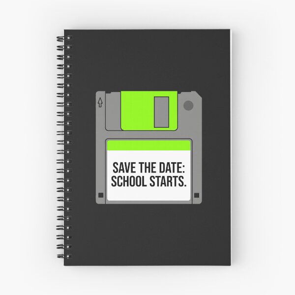 Item preview, Save The Date School Starts - Tech Humor Retro Tech designed and sold by SplashTastic.