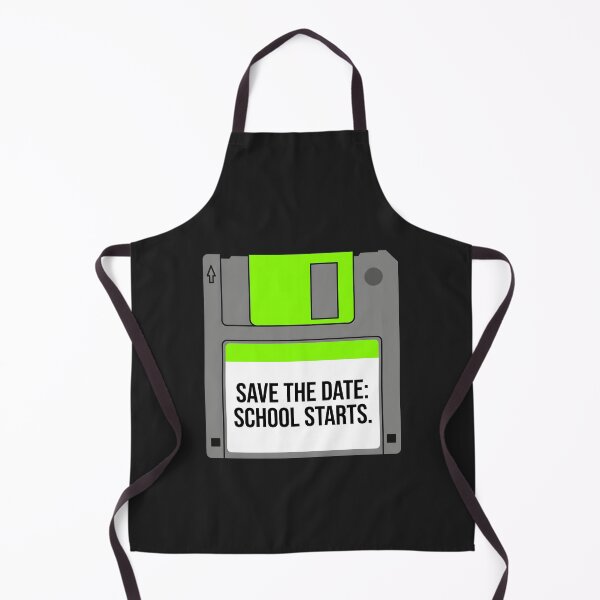 Item preview, Save The Date School Starts - Tech Humor Retro Tech designed and sold by SplashTastic.
