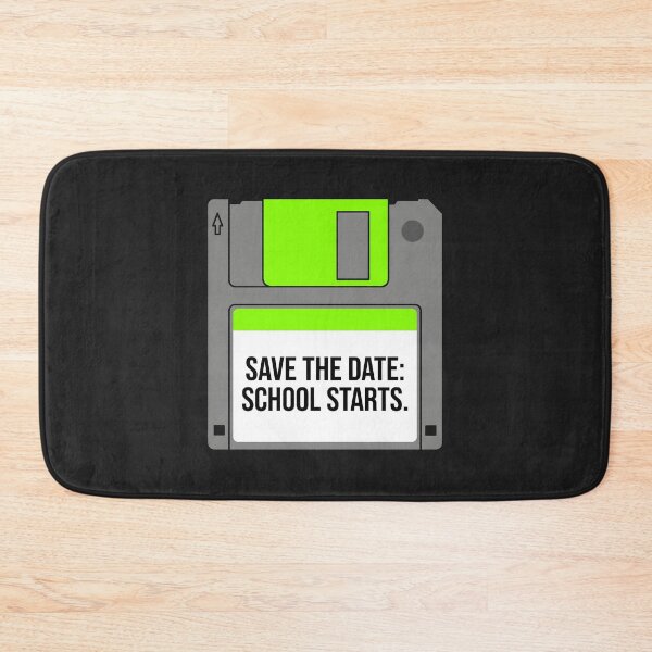 Item preview, Save The Date School Starts - Tech Humor Retro Tech designed and sold by SplashTastic.