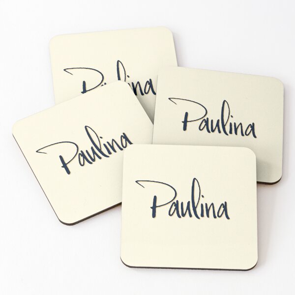 Item preview, PAULINA personalized type design designed and sold by CharlottePlaceArt.