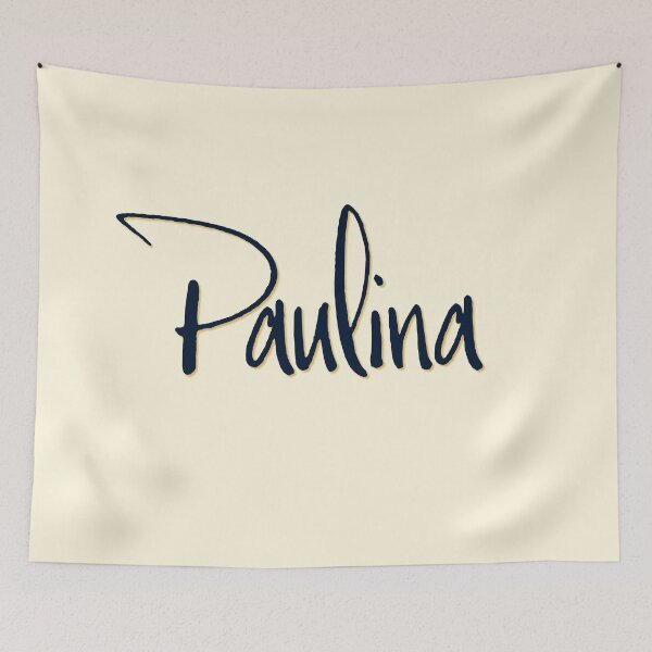 Item preview, PAULINA personalized type design designed and sold by CharlottePlaceArt.