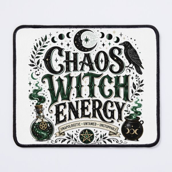 Item preview, witch energy, occult art, chaotic spells, witch aesthetic, witchcraft decor designed and sold by TrueArtVibes.