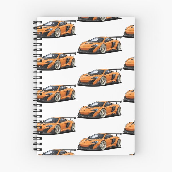 Item preview, Mclaren 675LT Cartoon designed and sold by ToonMyRide.