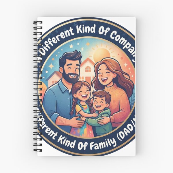 Item preview, A Different Kind Of Company A Different Kind Of Family DAD MOM designed and sold by AllRoundTees.