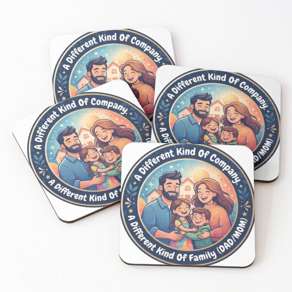 Item preview, A Different Kind Of Company A Different Kind Of Family DAD MOM designed and sold by AllRoundTees.