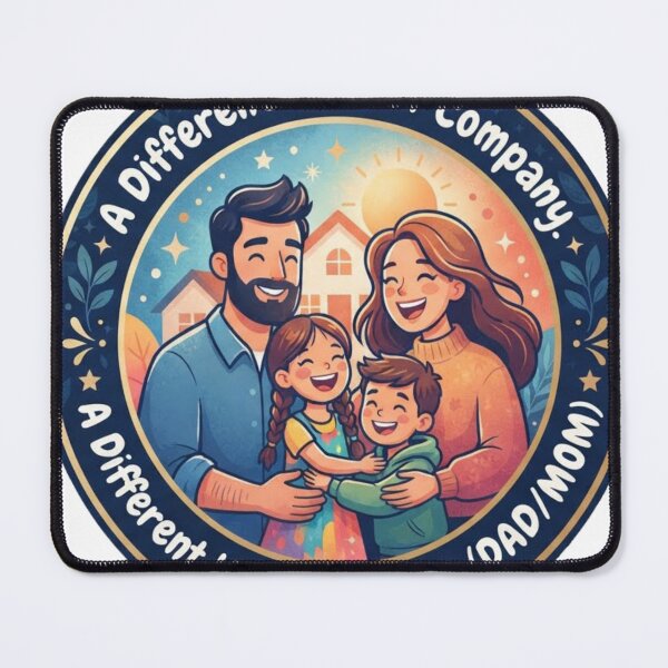 Item preview, A Different Kind Of Company A Different Kind Of Family DAD MOM designed and sold by AllRoundTees.