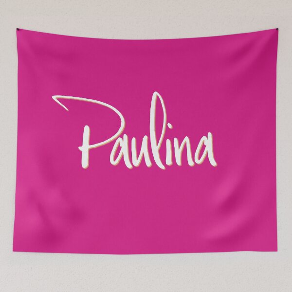 Item preview, PAULINA personalized type design designed and sold by CharlottePlaceArt.