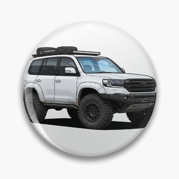 Item preview, 200 Series Toyota Landcruiser Cartoon designed and sold by ToonMyRide.
