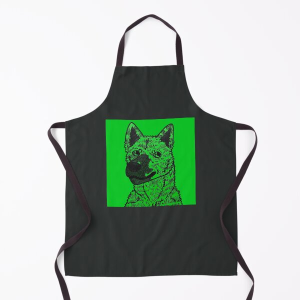 Item preview, 2026 Kai Ken (Green Version) designed and sold by ThatWeirdWerewolf .