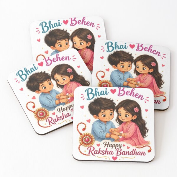 Item preview, Bhai Behen - Happy Raksha Bandhan designed and sold by TrendPrint5.