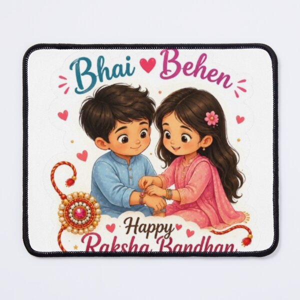 Item preview, Bhai Behen - Happy Raksha Bandhan designed and sold by TrendPrint5.