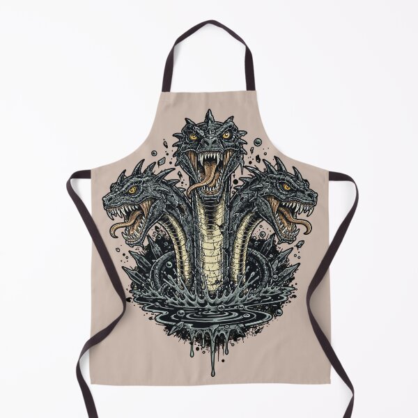 Item preview, Fierce Three-Headed Dragon Water Emergence designed and sold by Romgora.
