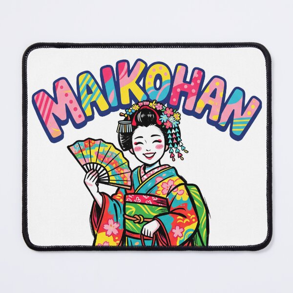 Item preview, Japanese Maiko in Bright Colors. designed and sold by whiteblackcat.