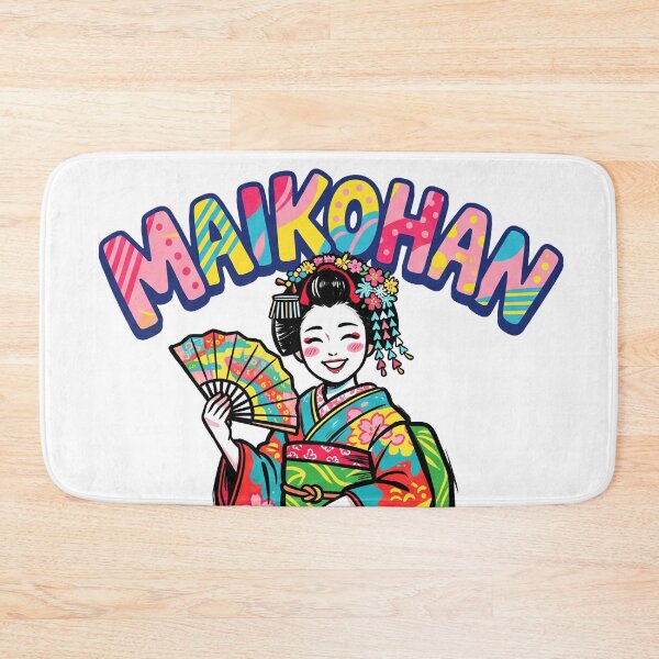 Item preview, Japanese Maiko in Bright Colors. designed and sold by whiteblackcat.